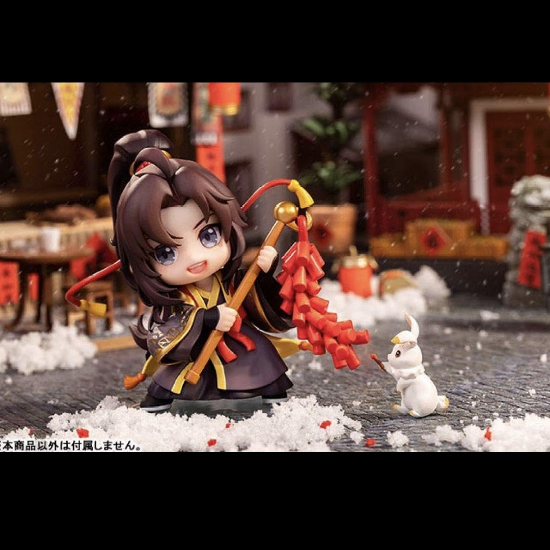Amazon.co.jp: 魔道祖師 吟雪賦歳 フィギュア Q版 新春 魏無羨 藍忘機