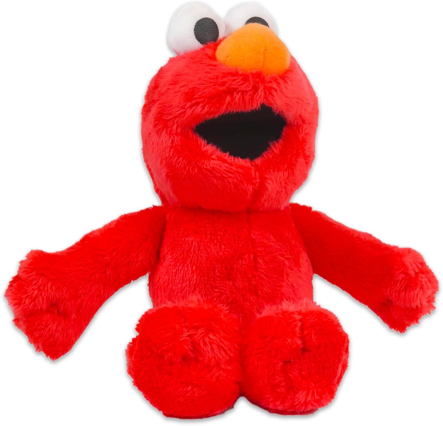Sesame Street Plush Figure and Sound Book - Bundle with Elmo Plush Toy and Interactive Potty Time with Elmo Activity Book Plus Stickers, More for Kids