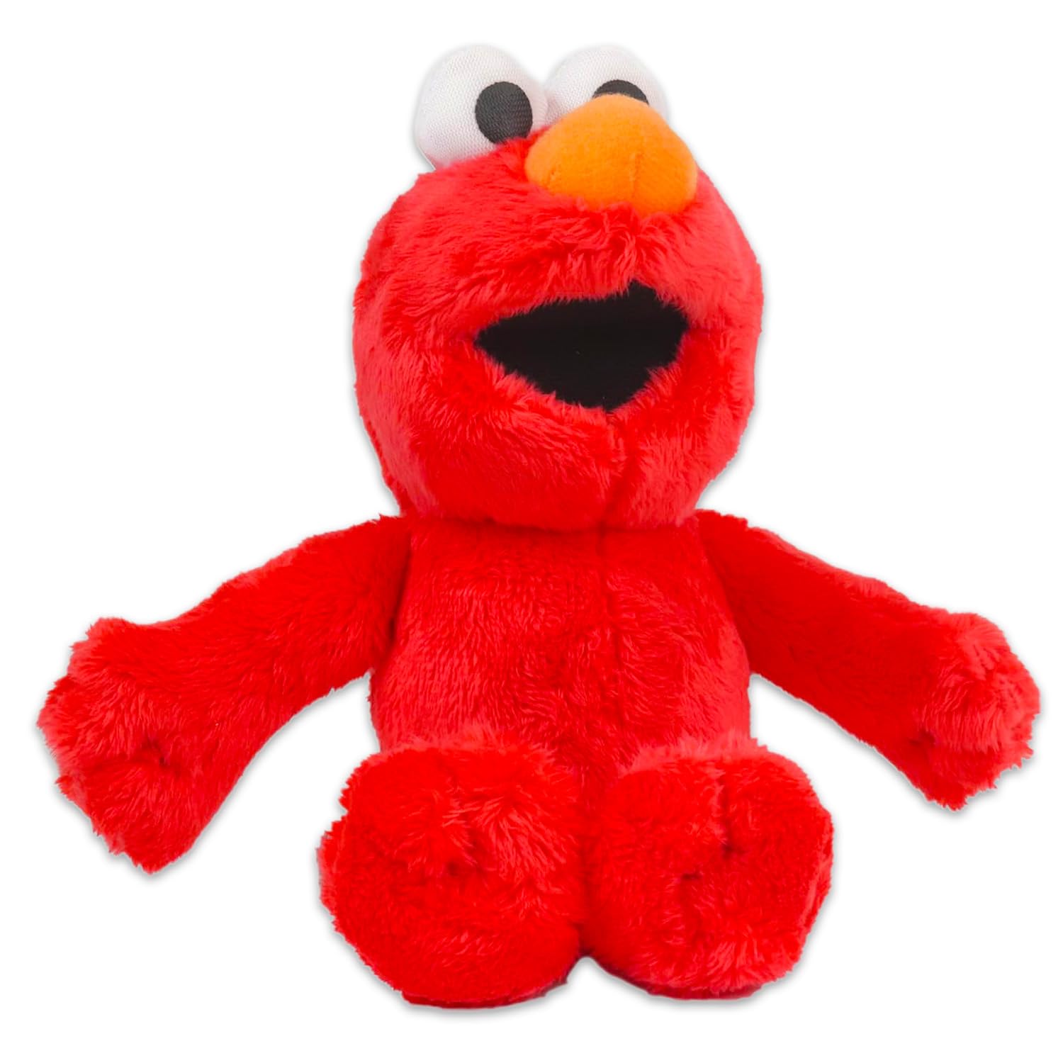 Sesame Street Plüschfigur und Soundbuch - Bundle mit Elmo Plüschtier und interaktiver Töpfchenzeit mit Elmo Activity Book Plus Stickern, mehr für Kinder
