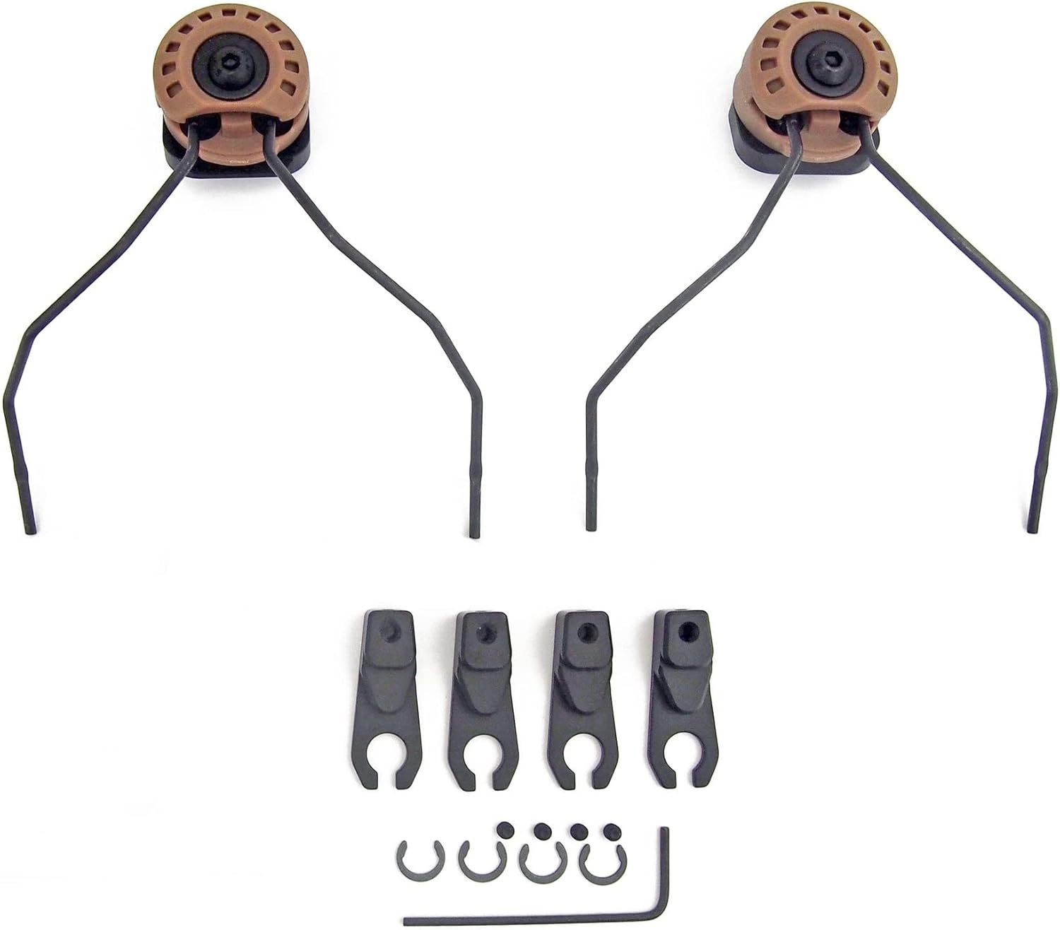 Universal Low Profile ARC Rail Headset Adapters