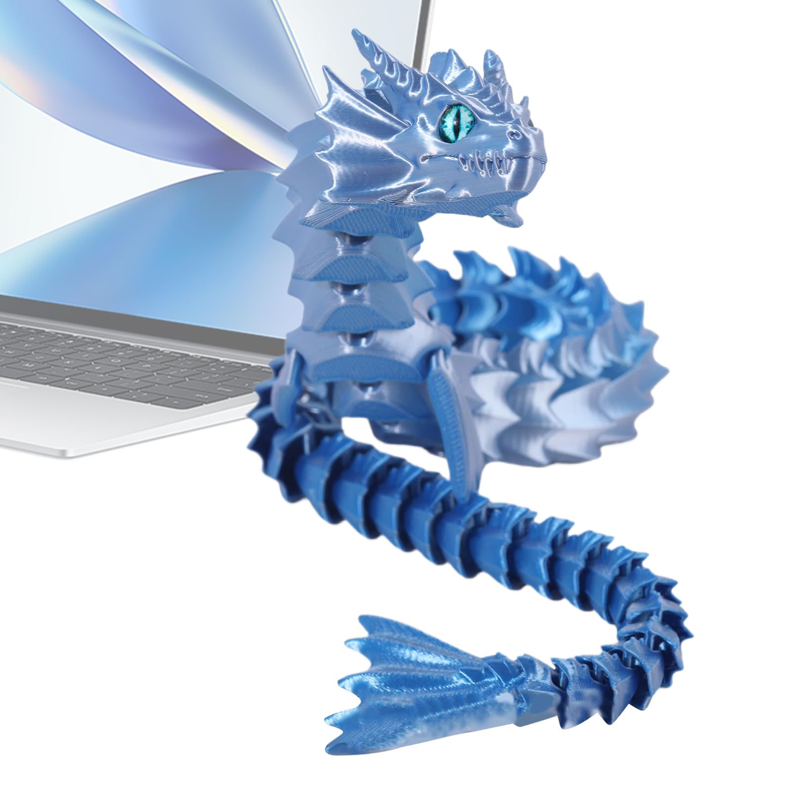 Jouet Dragon Fidget imprimé en 3D, articulation flexible Dragon Fidget Toy, Articulé - Ornement de dragon flexible imprimé en 3D pour garçons, filles, famille, amis Jouet Dragon Fidget imprimé en 3D, articulation flexible Dragon Fidget Toy, Articulé - Ornement de dragon flexible imprimé en 3D pour garçons, filles, famille, amis