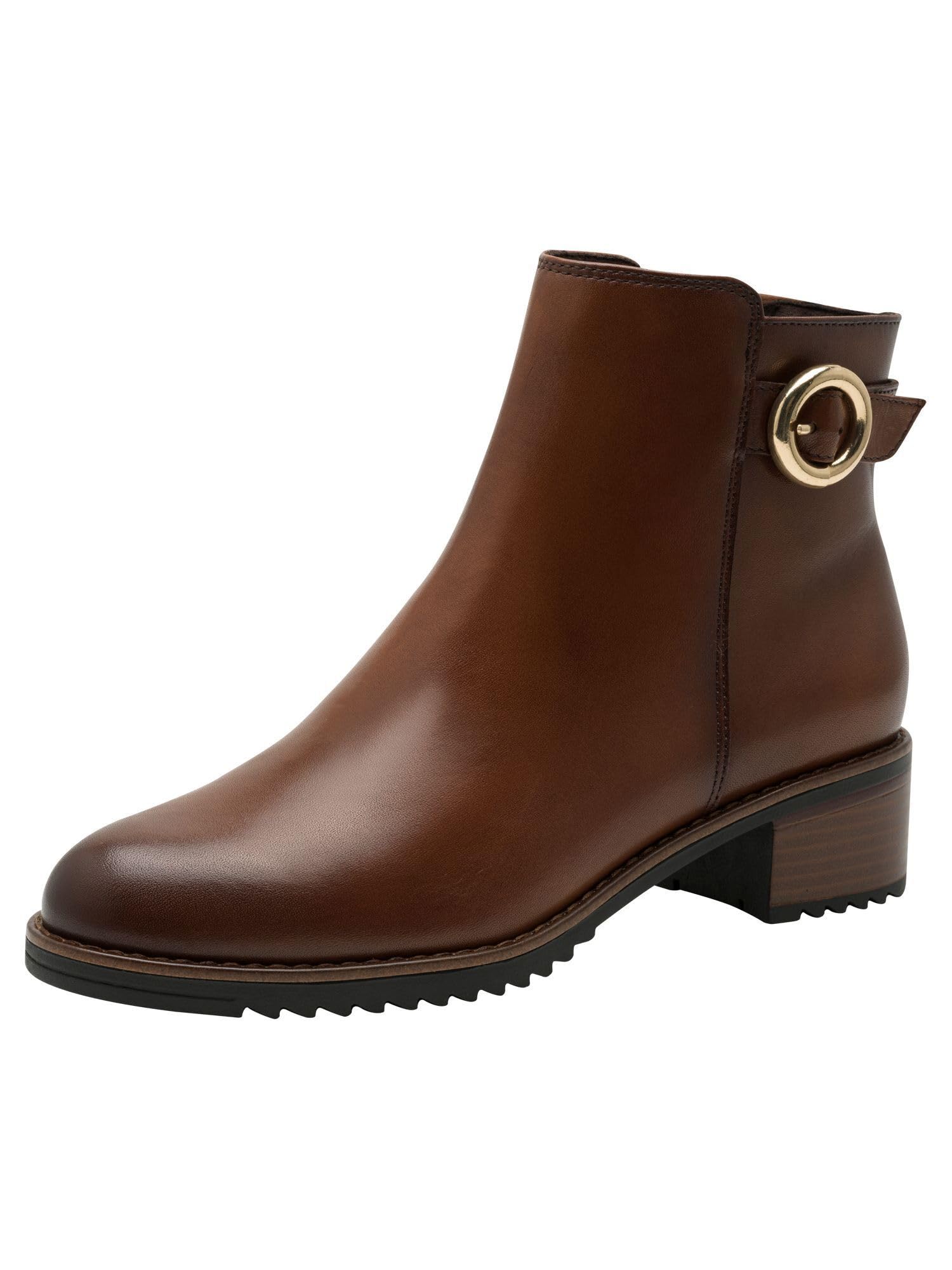 Marco Tozzi Women's 2-25377-45 Ankle Boots, Cognac, 8.5 UK