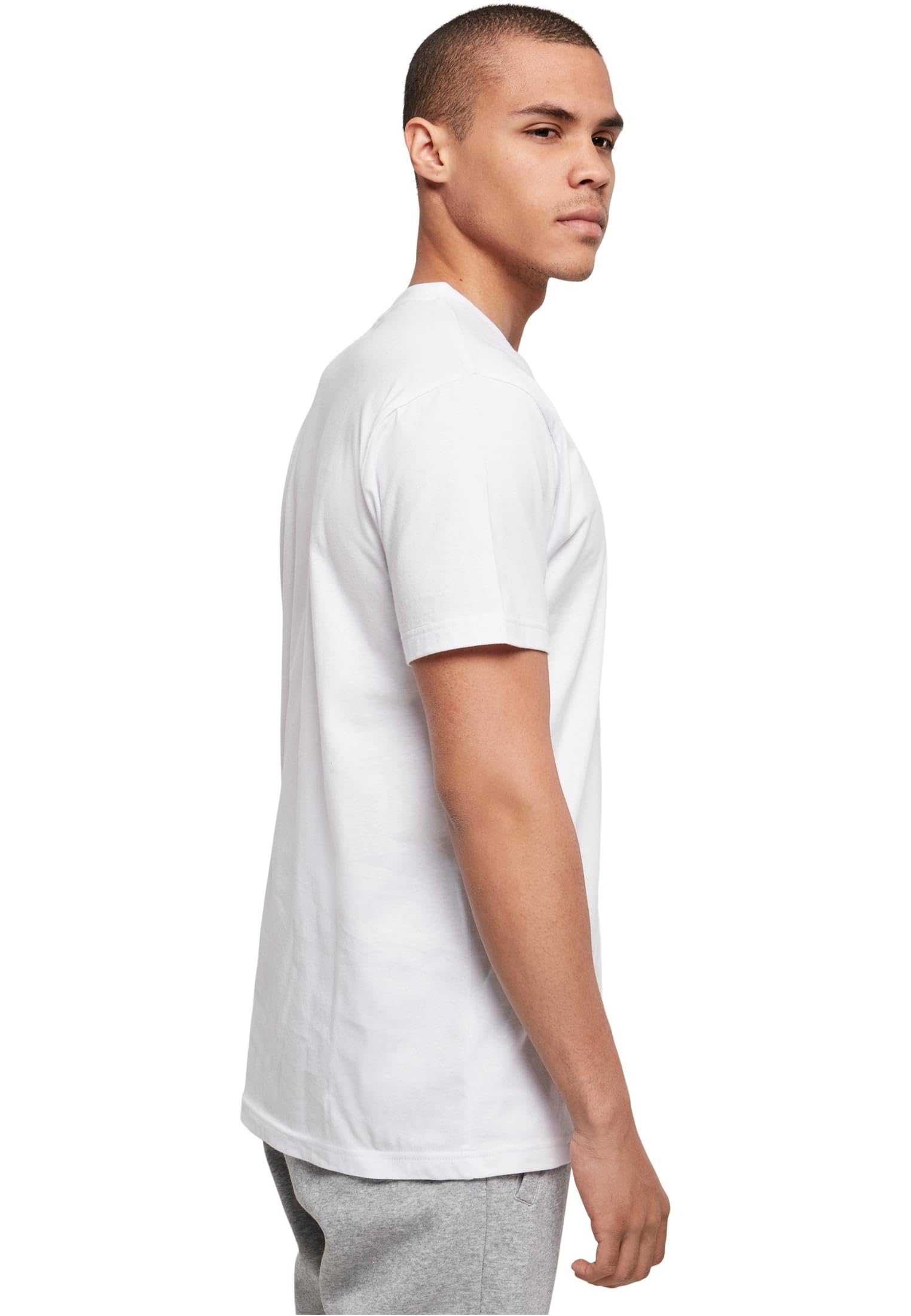 Build Your Brand Bb010-basic Round Neck T-Shirt T-Shirt Uomo (Pacco da 1)