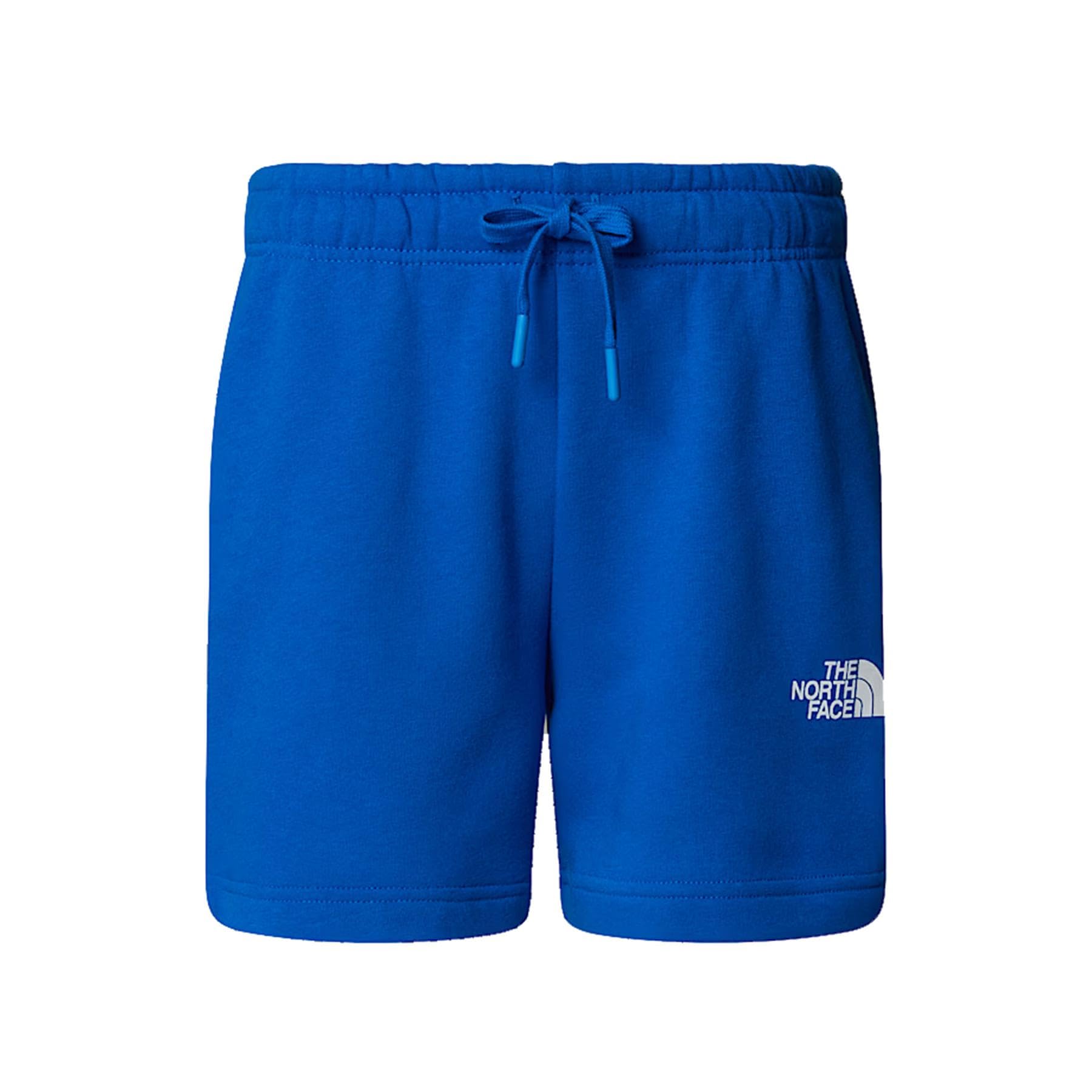 The North Face Boys Blue B Regular Cotton Shorts Hero in Size M, Sports Direct