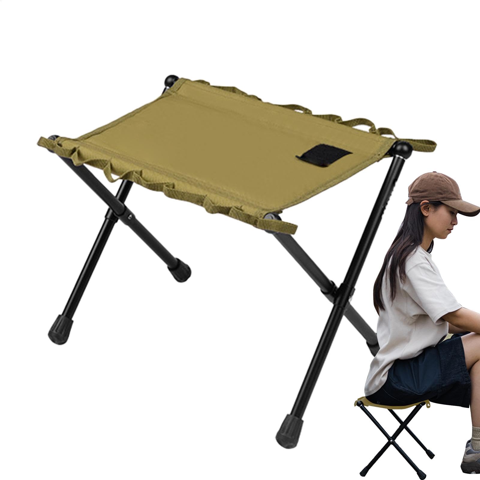 Tabouret pliant camping aluminium pour soulager le dos en extérieur