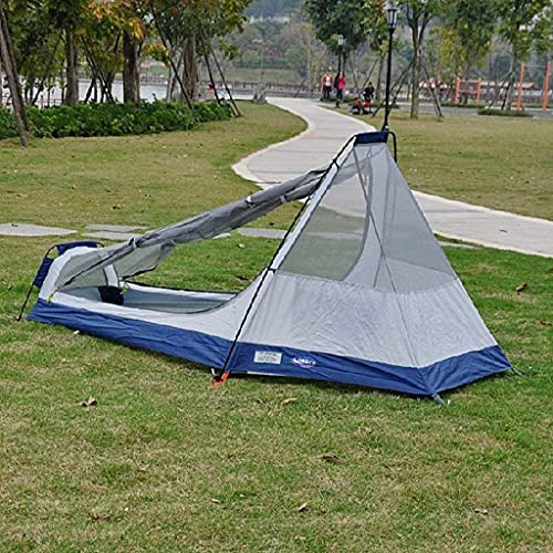 Carpa ultraligera impermeable para camping y playa 1 persona miniatura 2