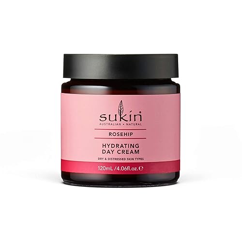 Sukin - Crema hidratante de día de rosa mosqueta, hidrata y revitaliza la piel, 4.06 fl oz 120 mL