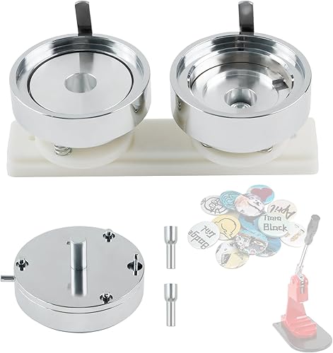 Happizza Molde para hacer botones de 2.25 pulgadas - Molde de troquelado intercambiable para máquina de botones adecuado para máquina de botones de