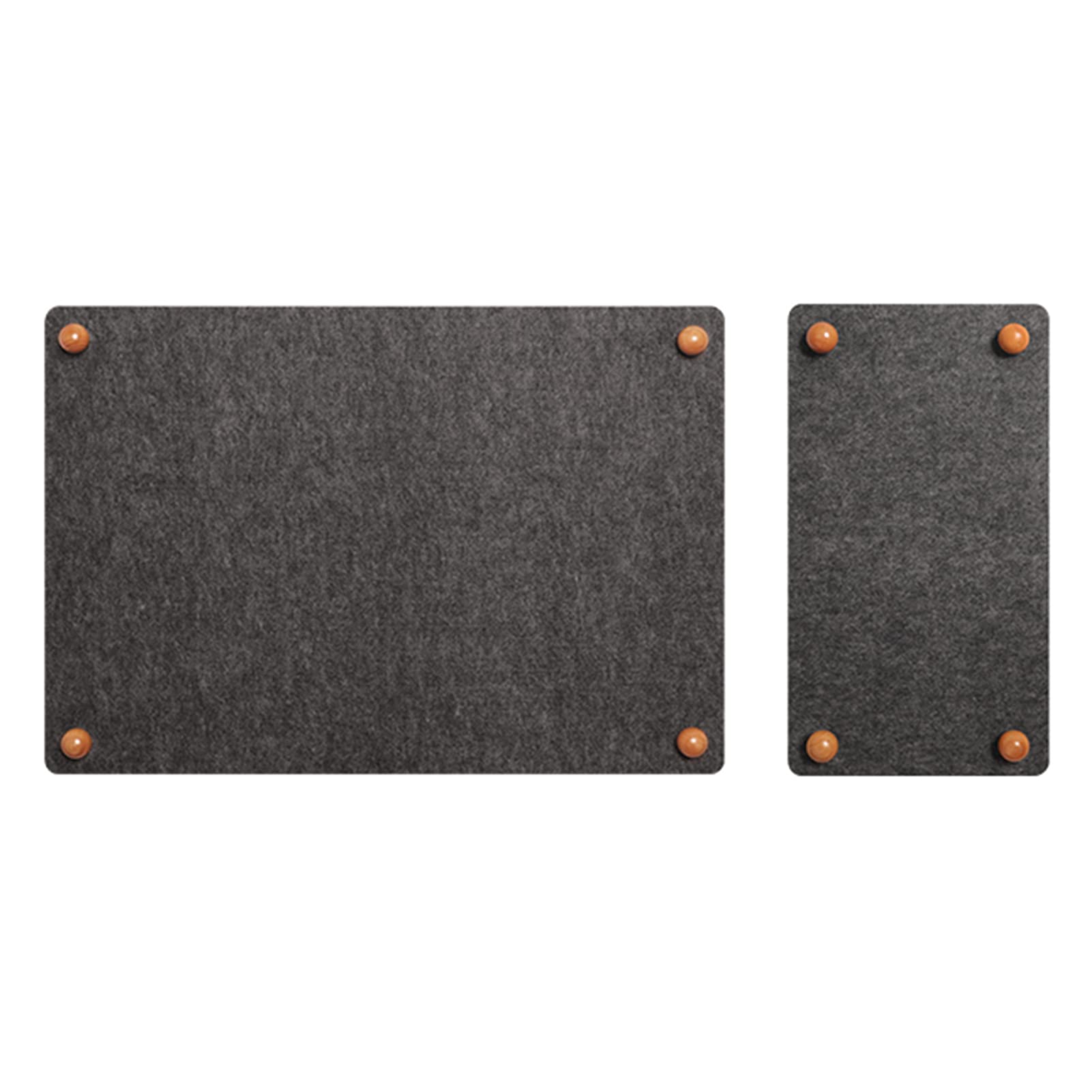 Filz-Pinnwand 18 Mm Dick Doppellagig Filz Nachricht Memoboard Mit 40 Push-Pins, Für Haus Schlafzimmer Wohnzimmer Eingang Büro Schule Wanddekoration