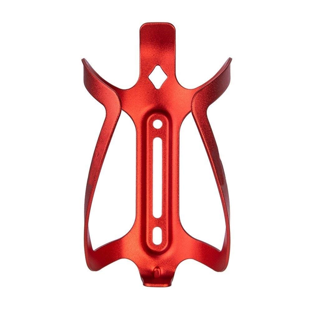Adapter koszyka na bidon Ultralight MTB Rower szosowy Uchwyt na butelkę Stop aluminium Rower górski Koszyk na bidon Kolarstwo Uchwyty na bidon Akcesoria rowerowe (Rouge)