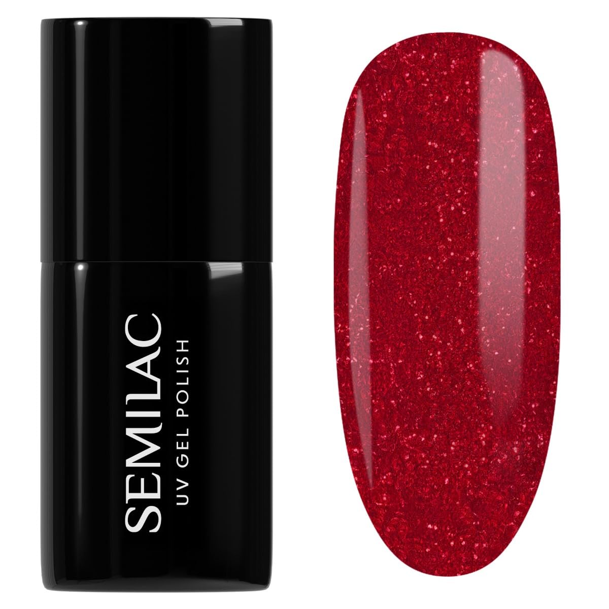 SEMILAC Gel Nail Polish 026 My Love - Full Coverage Gel Polish - Soak Off Easy To Use LED/UV Nail Lamp - Long Lasting Manicure and Pedicure up to 3 weeks