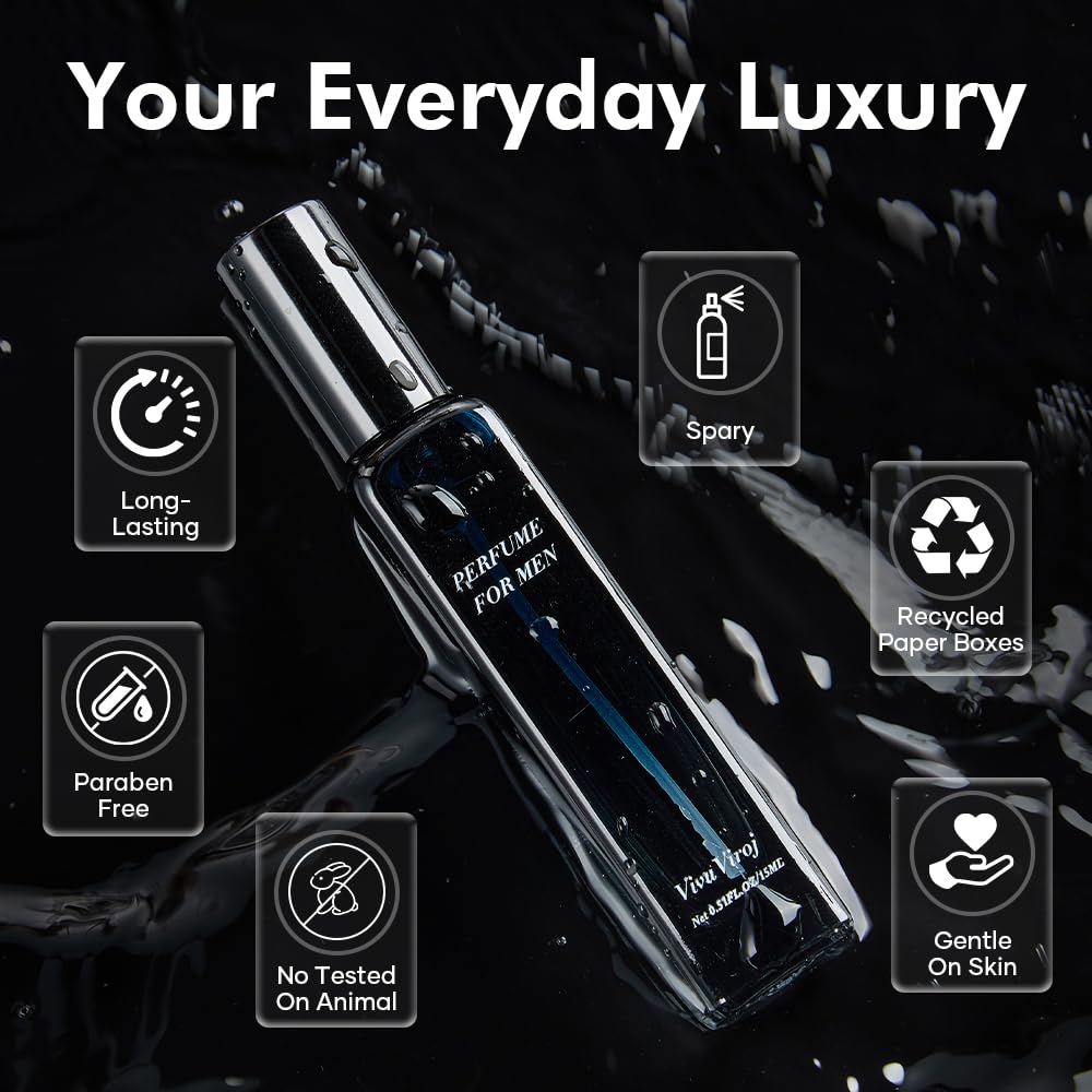 Men's Pheromone Cologne - Long Lasting Fragrance -5 Men's Pheromone Cologne - Long Lasting Fragrance -5