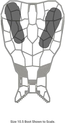 Miniatura 4 de Helo - Soporte de árbol ultraligero para colgar  Soporte de plataforma de aluminio fundido con cojín de asiento, asiento ajustable, soporte seguro