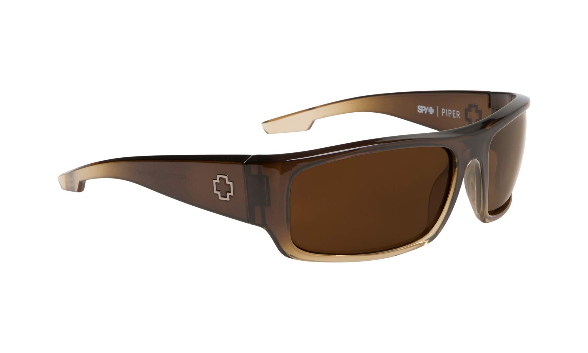 SPYOptic Piper Bronze Polarized Sunglasses for Men and for Women | Optimal Clarity Shatter Resistant Lenses | Durable Frame and Hinges | Sport Sunglasses Perfect for Any Outdoor Activity