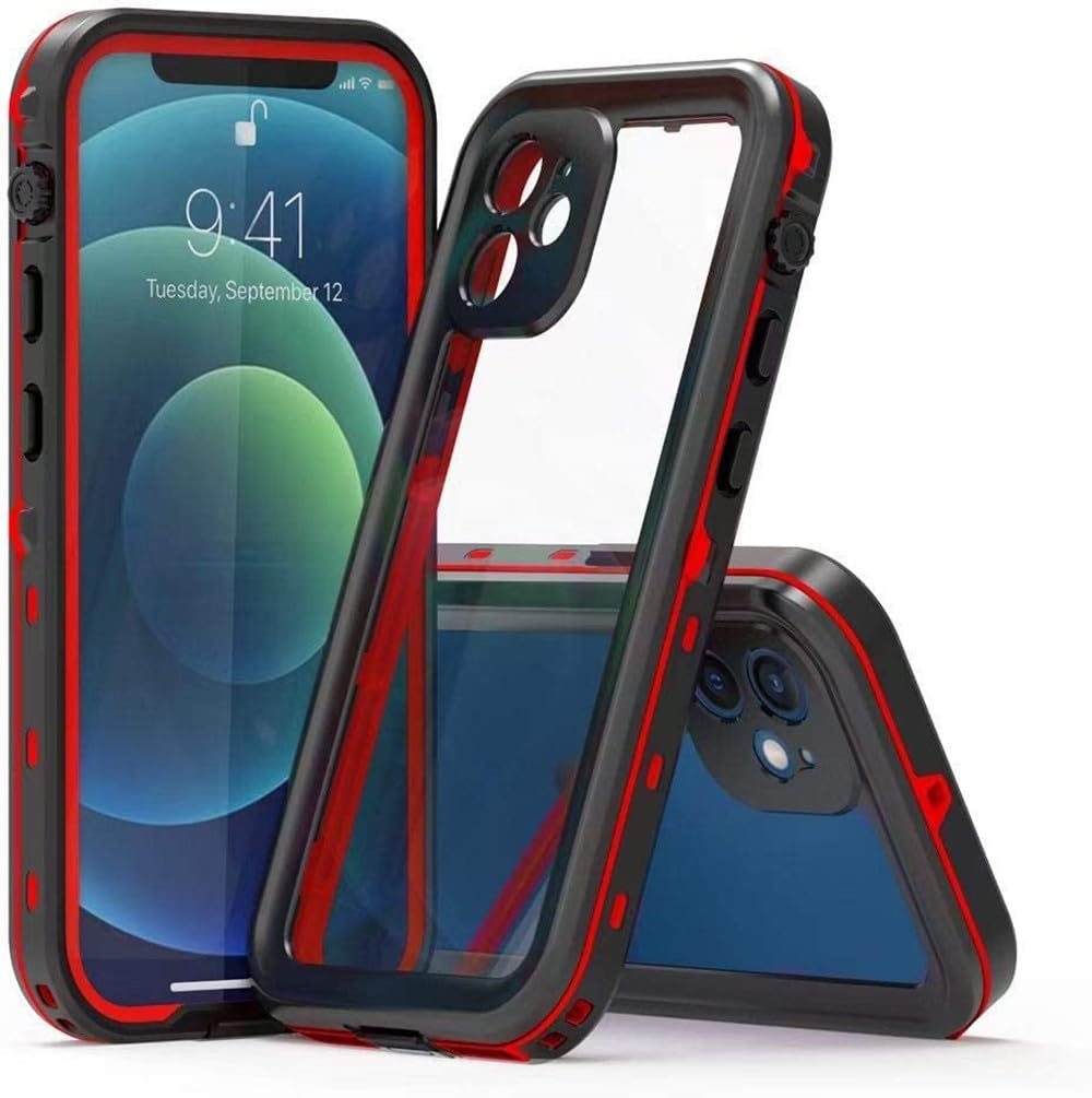 Amazon.co.jp: iPhone15Pro Max 防水ケース 6.7インチクリア 両面