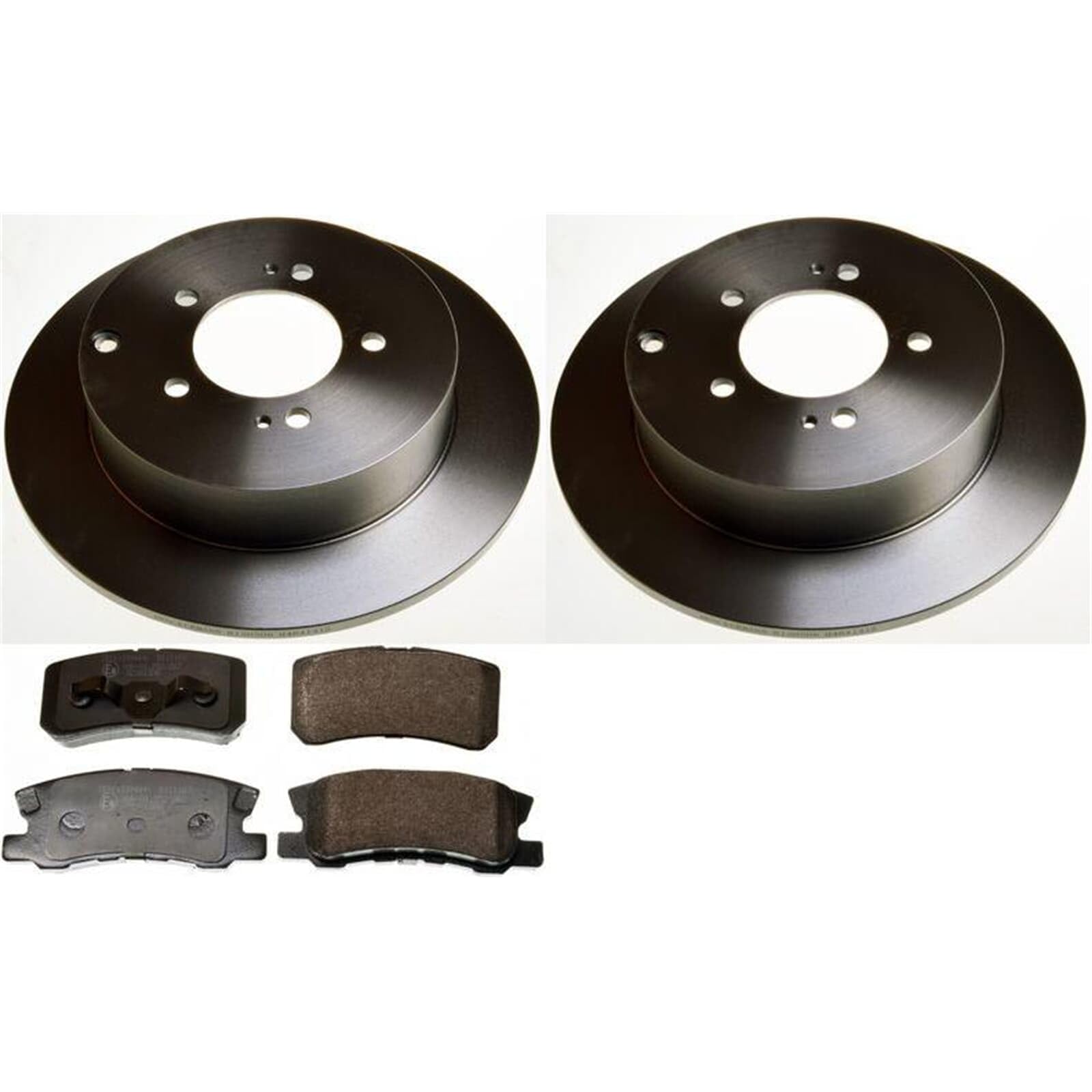 Denckermann Bremsenset 302mm hinten | B130506 + B111163 Kompatibel mit Avenger,caliber,compass (MK49),Patriot (MK74),Sebring (js),sebring Cabriolet (js)