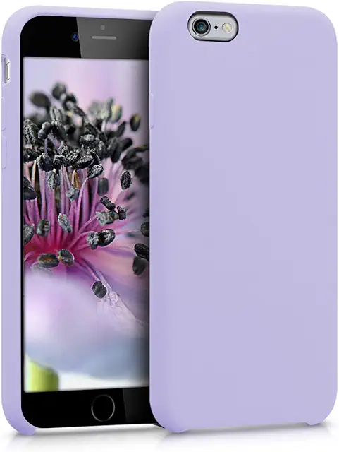 kwnobile TPU Silicone Case for iPhone 6/6S - Lavender Phone Cover