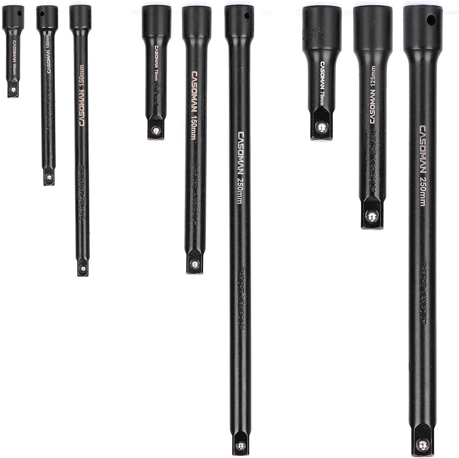 9 Pieces Extension Bar Set