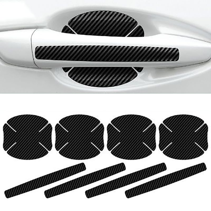 Proteggi Portiere Auto Pellicole Protettive Maniglie Auto RWQZEOJO | Anti-Graffio Per Audi A8 TT Q2 Q3 Q5 Q7 Q8 | Facili Da Applicare Pellicola Protettiva Maniglie Auto - 7
