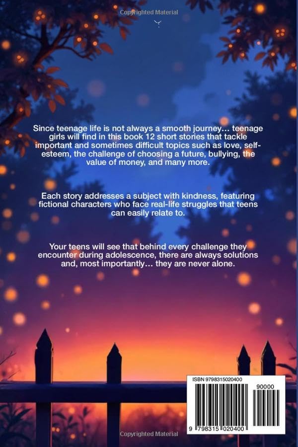 Image of Short Stories for Teen Girls: 12 Feel-Good & Inspirational Tales for Middle and High Schoolers (Ages 12-16) - A Book Every Teenager Should Read