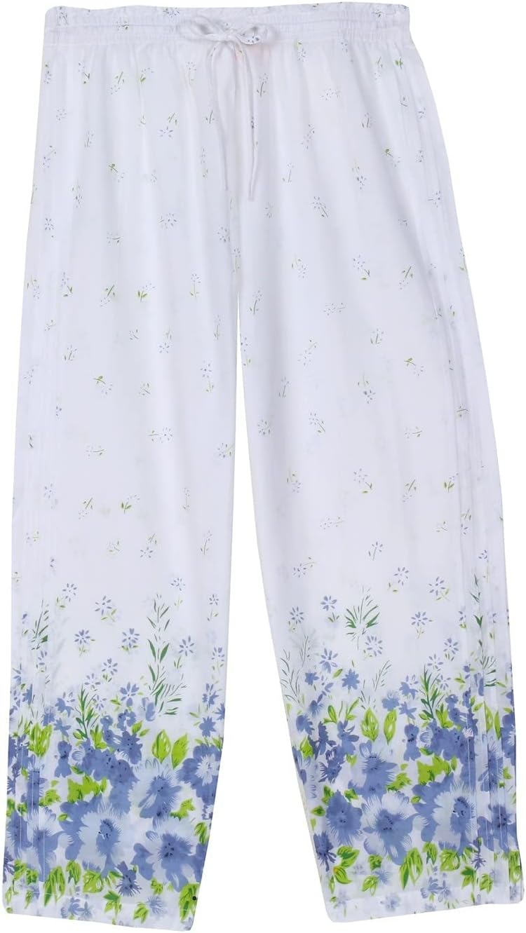 LA CERA Women's Sleeveless Printed Cotton Pajama Set - Image 9