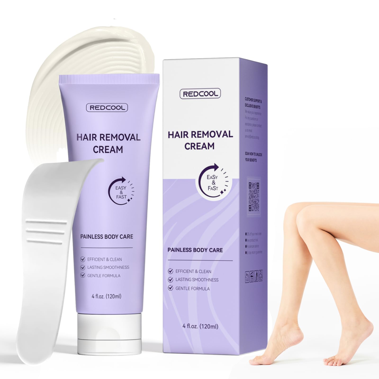 Body Facial Hair Removal Cream for Women Men Painless Depilatory Cream for Sensitive Skin Gentle Hair Remover for