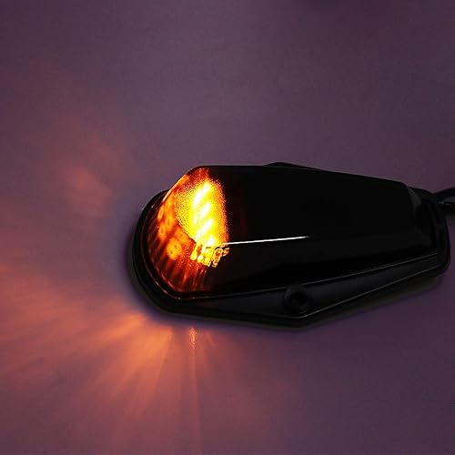 Miniatura 2 de Luz de marcador de cabina ámbar para Ford F150 F250 F350 1973-1997 F-Series Super Duty Pickup Trucks, 12 luces LED de techo con arnés de cableado