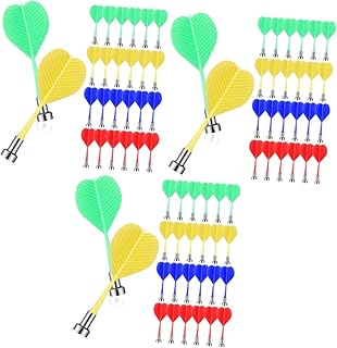 BESPORTBLE 72 Pçs Alvo De Dardos Para Crianças Ímãs De Brinquedo De Dardo Magnético Para Crianças Brinquedos De Dardo Magnético Substituição De Dardo Magnético Recarga De Dardo Magnético