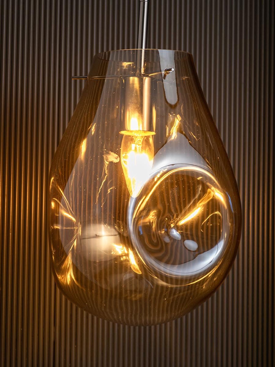 Whispering HomesWhispering Homes Modern Gradient Glass Pendant Lamp for Home & Office Decor