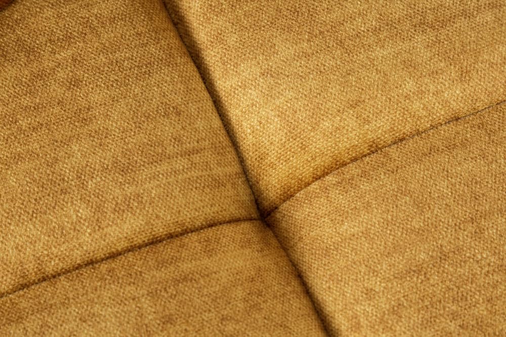 riess-ambiente.de Extravagantes XXL Sofa ELEGANCIA 285cm senfgelb Samt inkl. Kissen Bigsofa