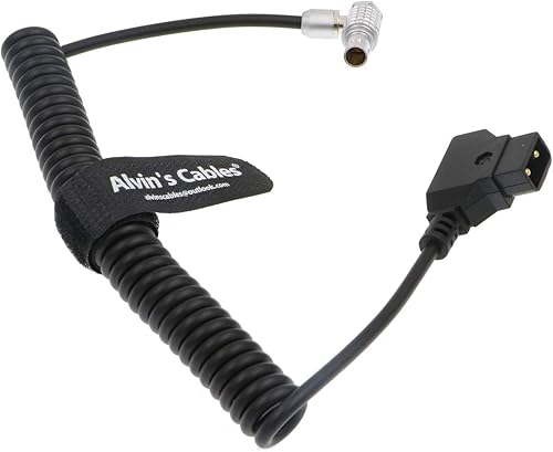 Miniatura 36 de Alvin's Cables Cable de alimentación flexible de 2 pines macho a D-tap para Teradek, monitor SmallHD, Vaxis 23.6 in 23.6 pulgadas de alambre
