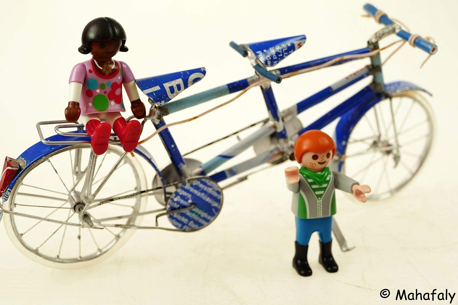 Mahafaly Fahrrad Tandem 18 cm = Code E