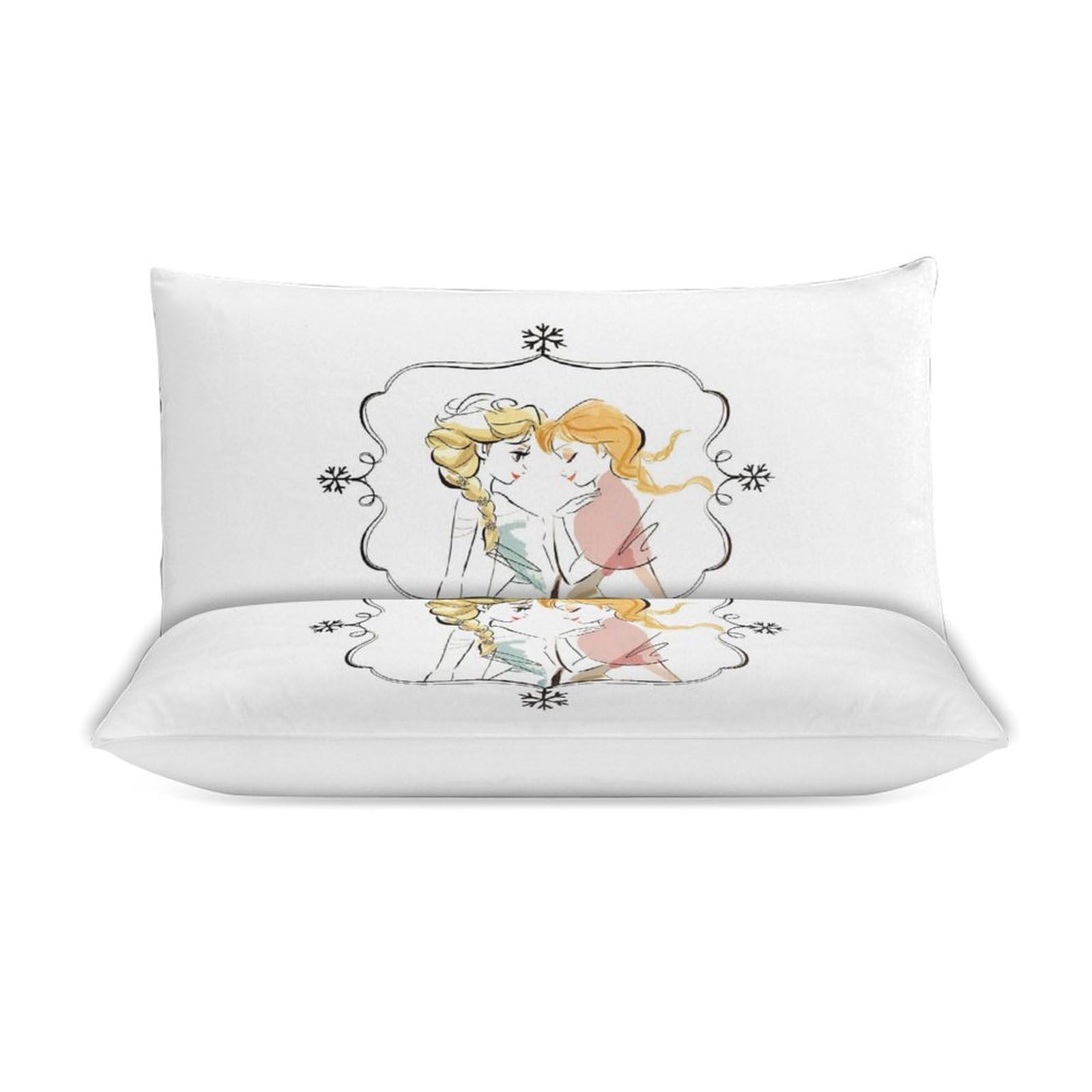 Amazon｜アナと雪の女王 布団カバー 3点セット シングル シングル 枕