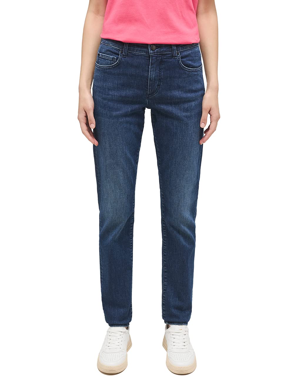 Mustang Women's Blue Style Crosby Relaxed Slim Jeans Dark 882 33W / 32L