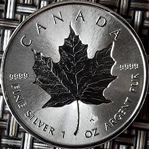 1 Unze oz Silber Silbermünze Maple Leaf verschiedene Jahrgänge bei uns einzeln in Münzkapseln verpackt