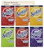 Sunkist Singles to Go Variety Pack | 1 Box Each of 6 Flavors - Pineapple, Strawberry, Orange, Grape,...