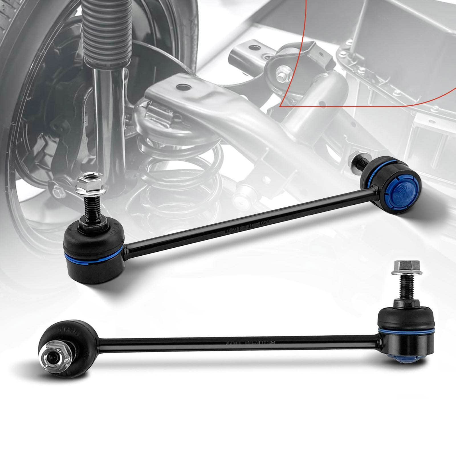 Meyle 2x Original HD Koppelstange Vorderachse Kompatibel mit Yeti 5L 2009-2015 Beetle 2011-2019 Golf V 2003-2009 Jetta III 2004-Heute