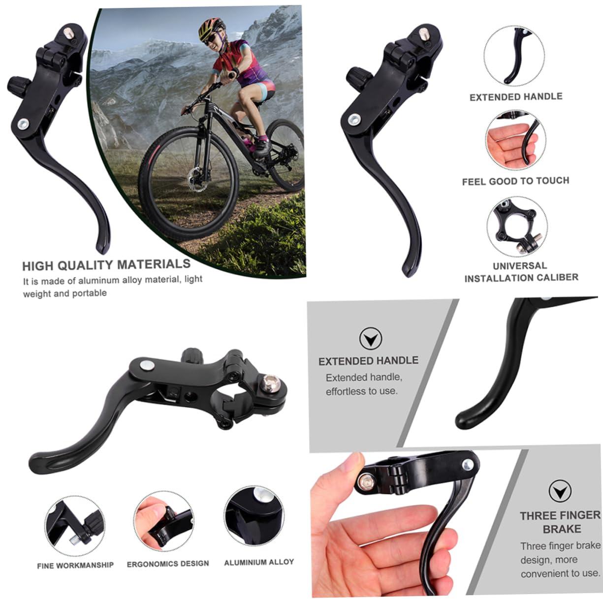 Kit De 4 Embouts De Câble Frein/Accélérateur – Métal Universel Pour VTT, Quad, Scooter
