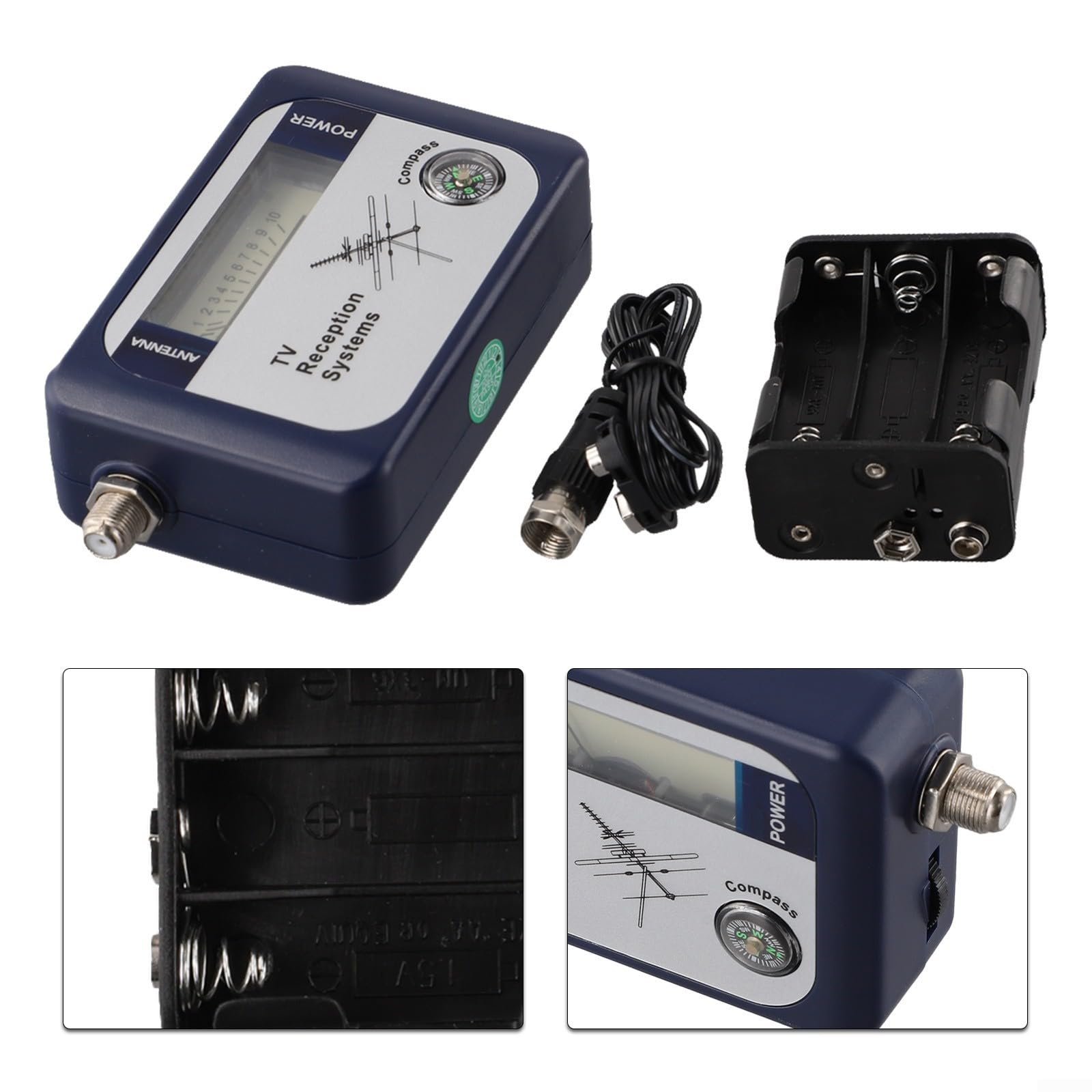 Efficiente misuratore di segnale DVB T Finder per misurazioni precise e ricezione TV migliorata