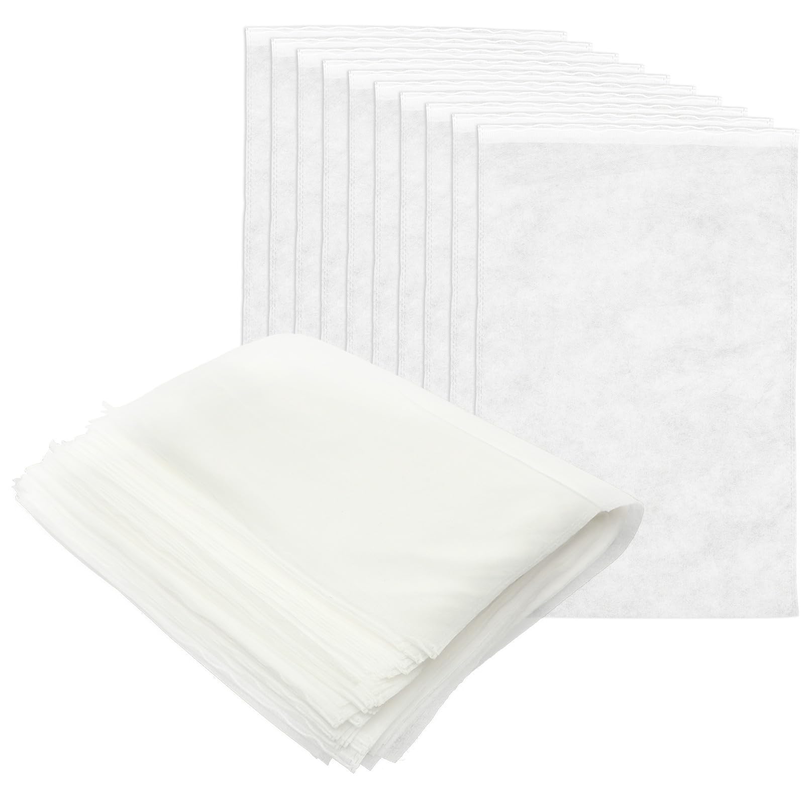Sacchetti per Scarpe da Viaggio 50 Pezzi Non Tessuto Bianco, Impermeabili Anti Polvere, Dimensioni 32x48 Cm per Conservazione Scarpe e Ottimizzazione Spazio Valigia