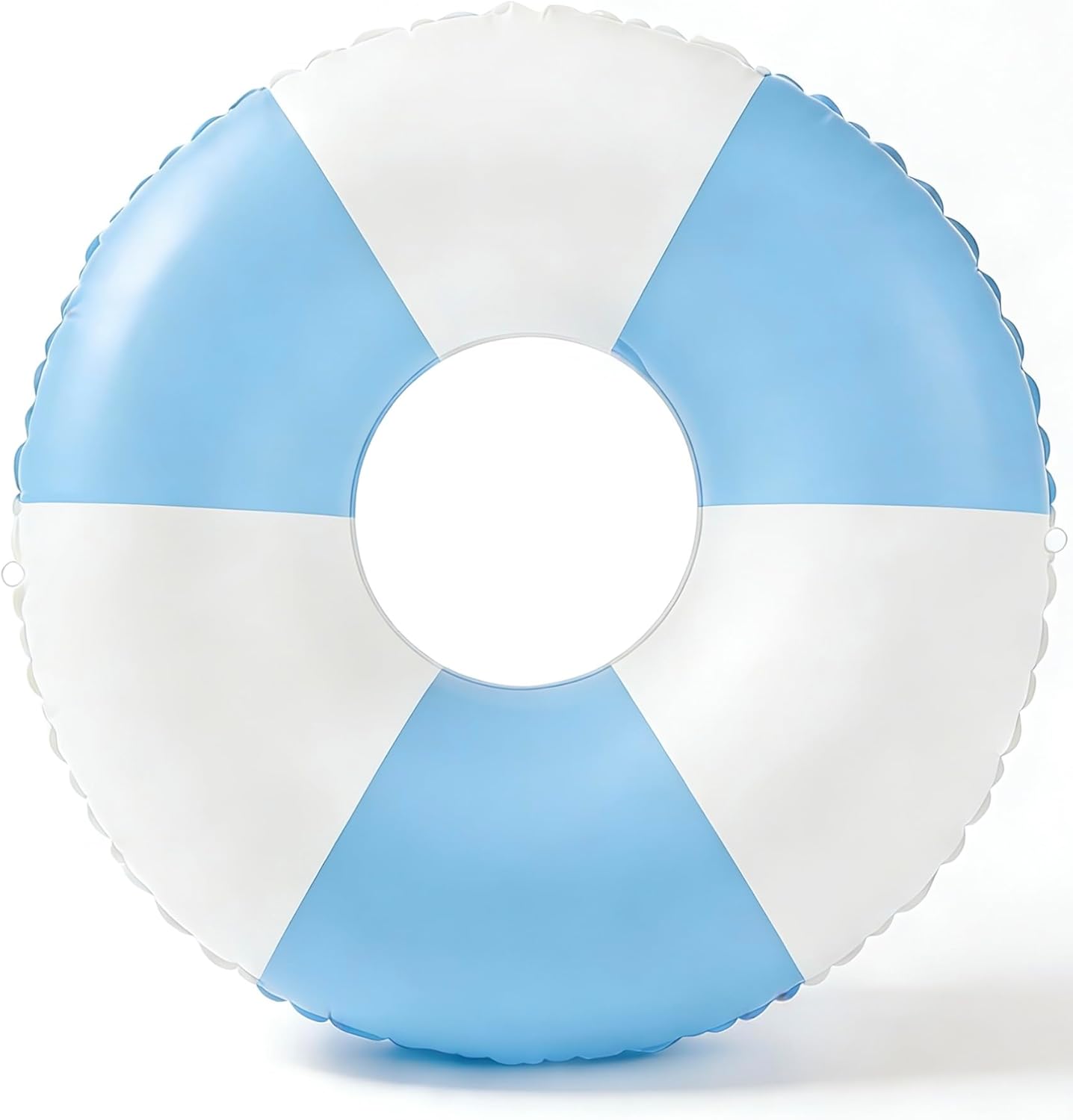 2PCS 37" Inflatable Pool Floats for Adult Striped Swim Ring Pool Floaties Inflatable Swimming Pool Raft Party Water Summer Beach Lounger Float Party Supplies