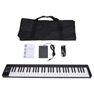Piano à clavier pliable 61 touches, piano électrique portable avec - Les Beatles, Paul McCartney, John Lennon, RIngo Starr, George Harrison