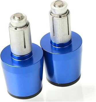 Motorcycle Accessories Handlebar Grips Hand Bar End 7/8" 22mm Hand Cap for CBR1000RR CBR 1000RR CBR 1000 RR 2004-2007 Color Blue