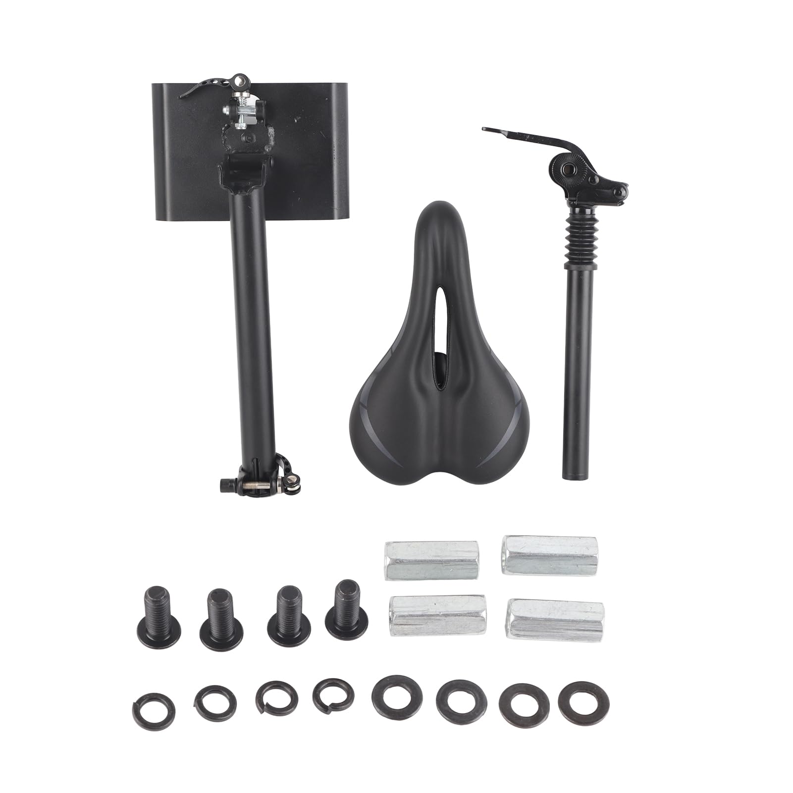 KKPLZZ Sillín de Asiento Ajustable para , Patinete Eléctrico F20 F25 F30 F40
