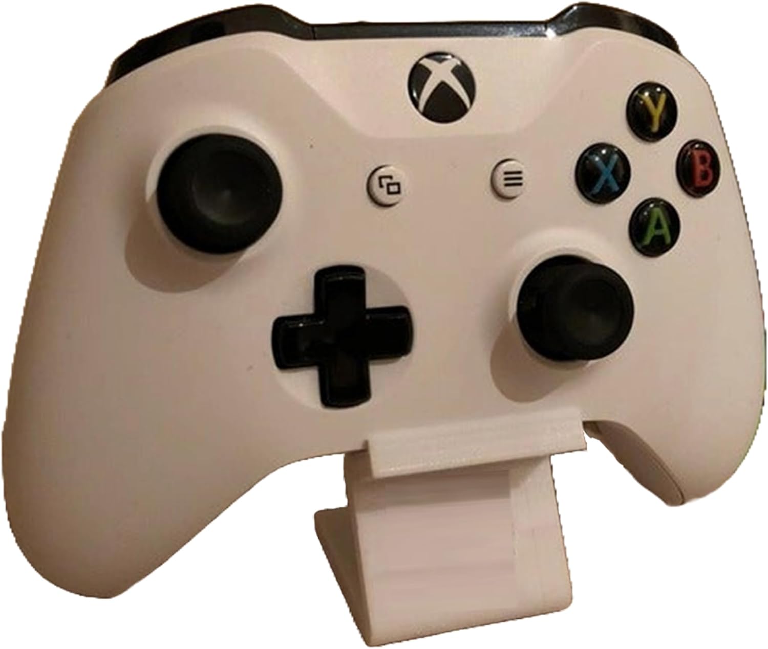 Desktop Compact Controller Holder Stand for Microsoft Xbox One, Joypad Gamepad Display Rack, Console Accessories Storage Organizer Case (Silver)