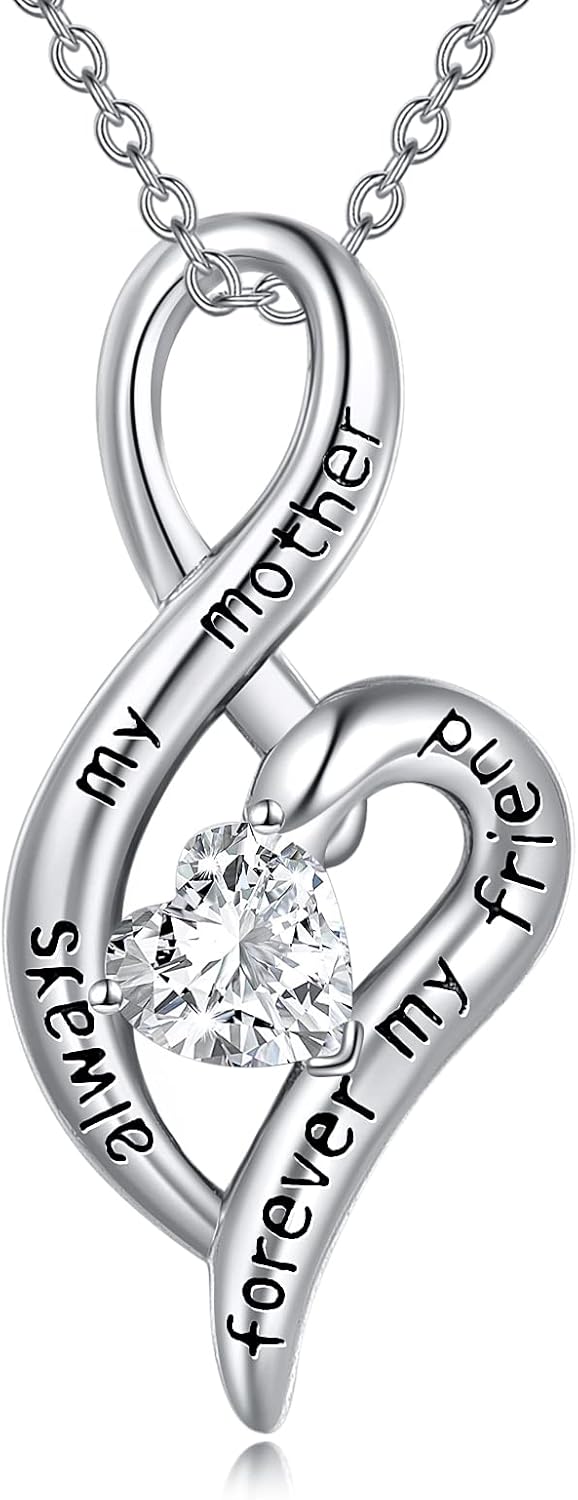 WTYIM Mother Daughter Necklace 18k White Gold Iceland Ubuy