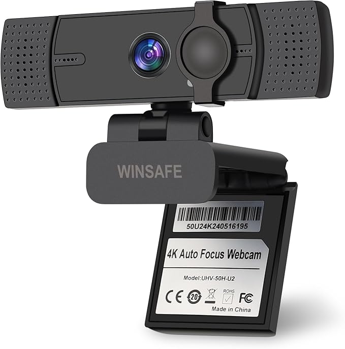 WINSAFE 4K Webcam