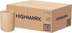 Highmark® Hardwound Paper Towels, 8" x 350', 100% Recycled, Natural, Case Of 12 Rolls