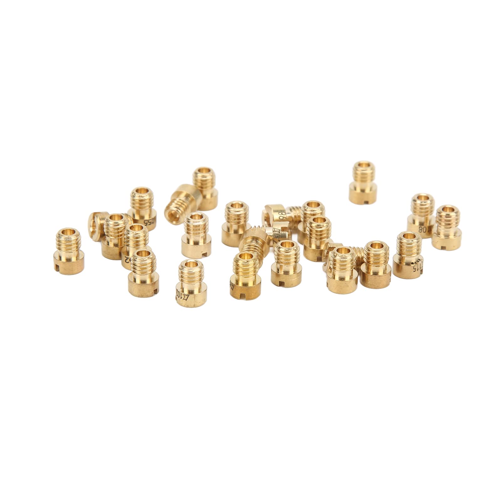 25 getti carburatore, getti per carburatore, kit di ricambio per carburatore Dellorto carburatore PHBG 55‑115 M5