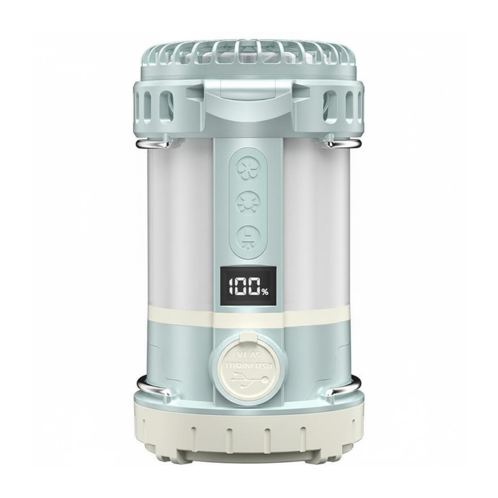 Rechargeable Fan Lantern Digital Display Portable Tent Fan Lamp Multi-Function Outdoor Gear for Campers, Hikers, Ly20 Fan-image-44